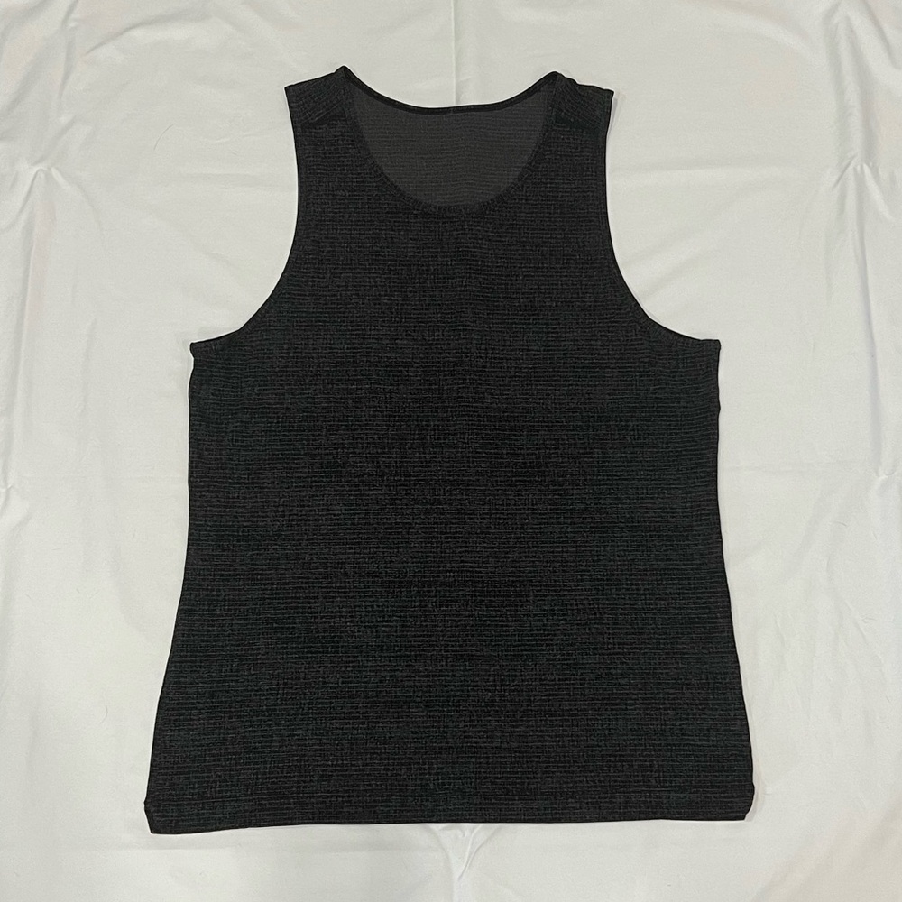 Lululemon Black Striped Tank Top
